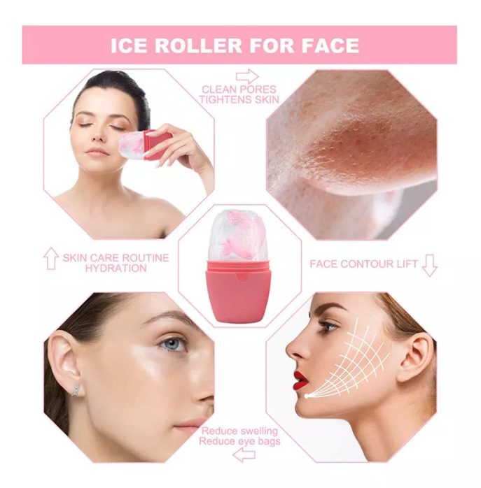 Molde Masajeador Facial Hielo