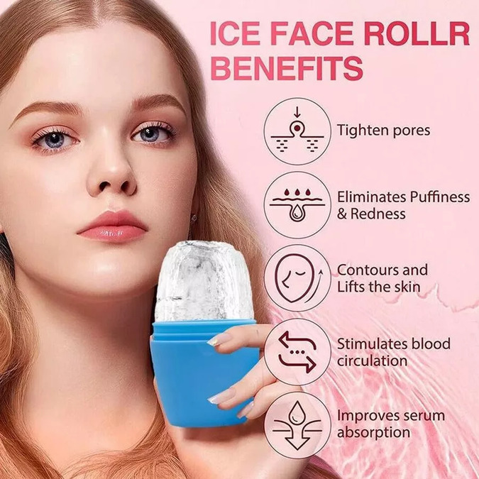 Molde Masajeador Facial Hielo