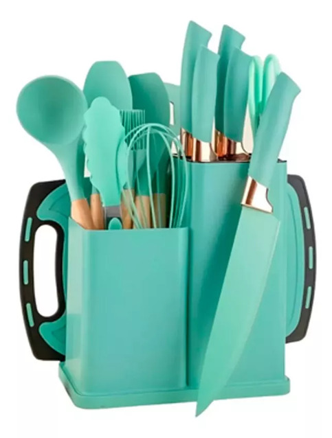 UTENSILIOS SET x19 PIEZAS KITCHENWARE