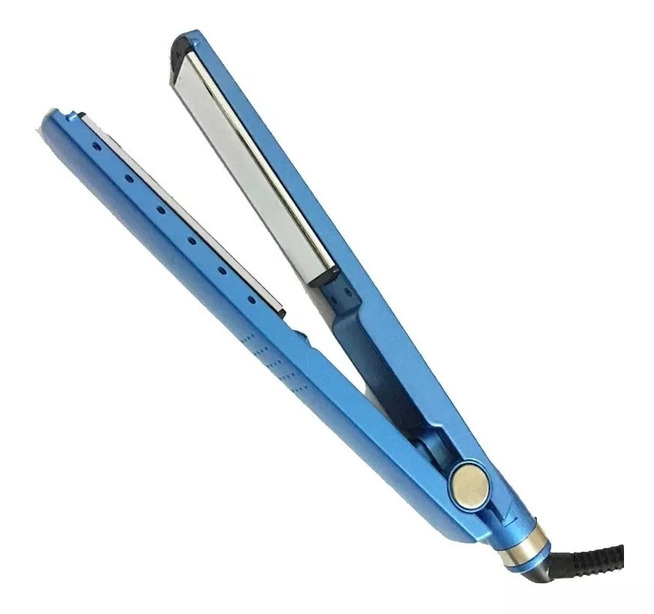 Alisador progresivo Bivolt Nano Titanium, 450°F, color azul, 220 V