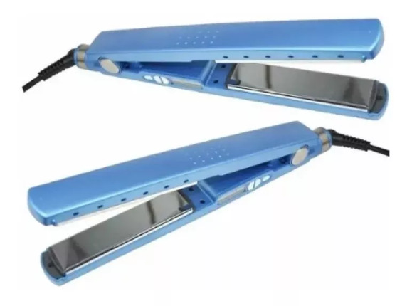 Alisador progresivo Bivolt Nano Titanium, 450°F, color azul, 220 V