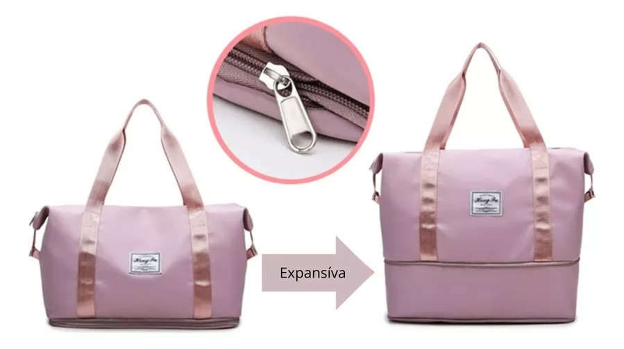 Bolsa de entrenamiento deportivo Academia, bolsa de tela de viaje, color rosa oscuro, correa de hombro, color rosa oscuro, diseño de tela suave