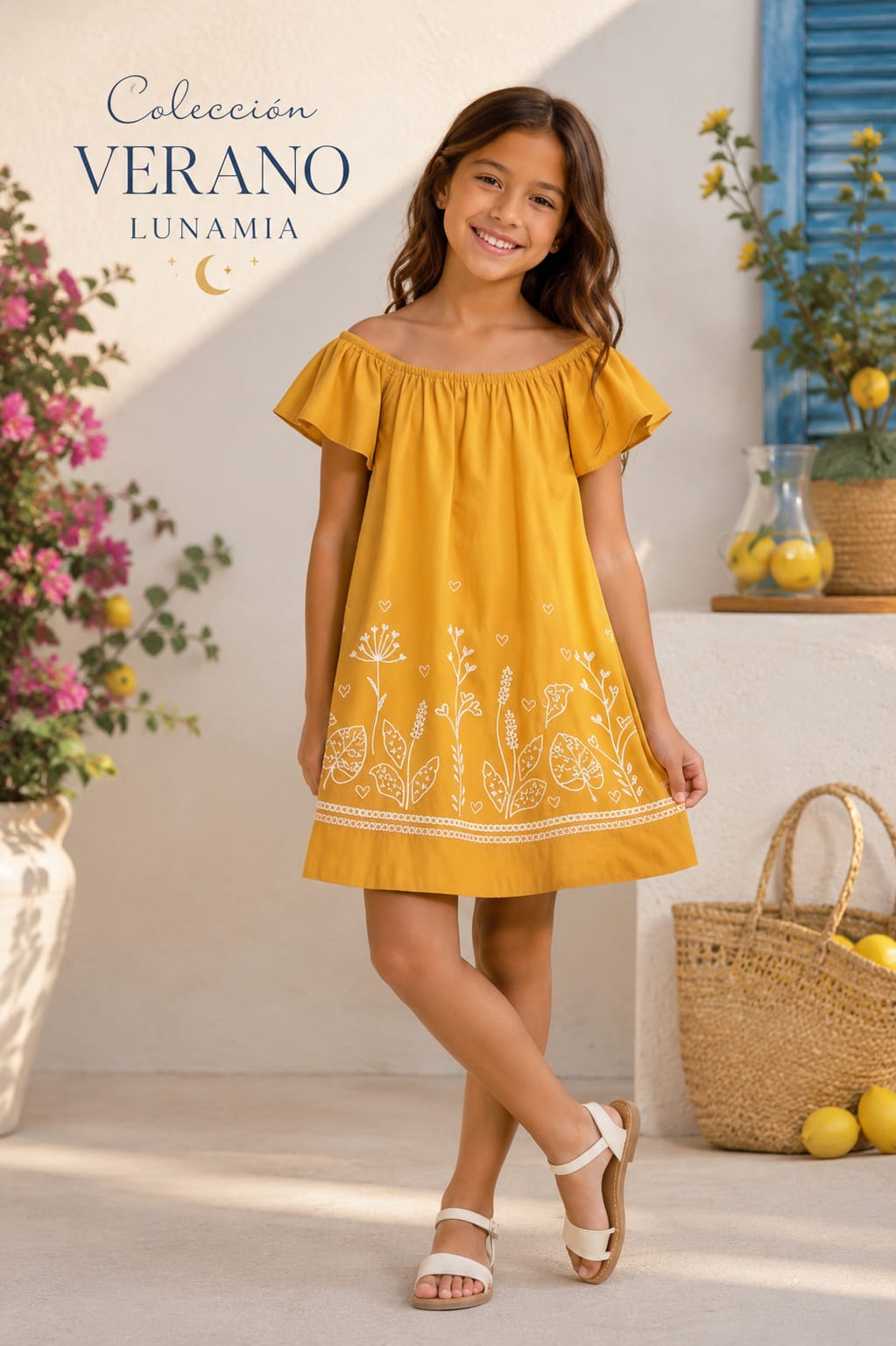 Vestido niña -MUNDI BRANDILI