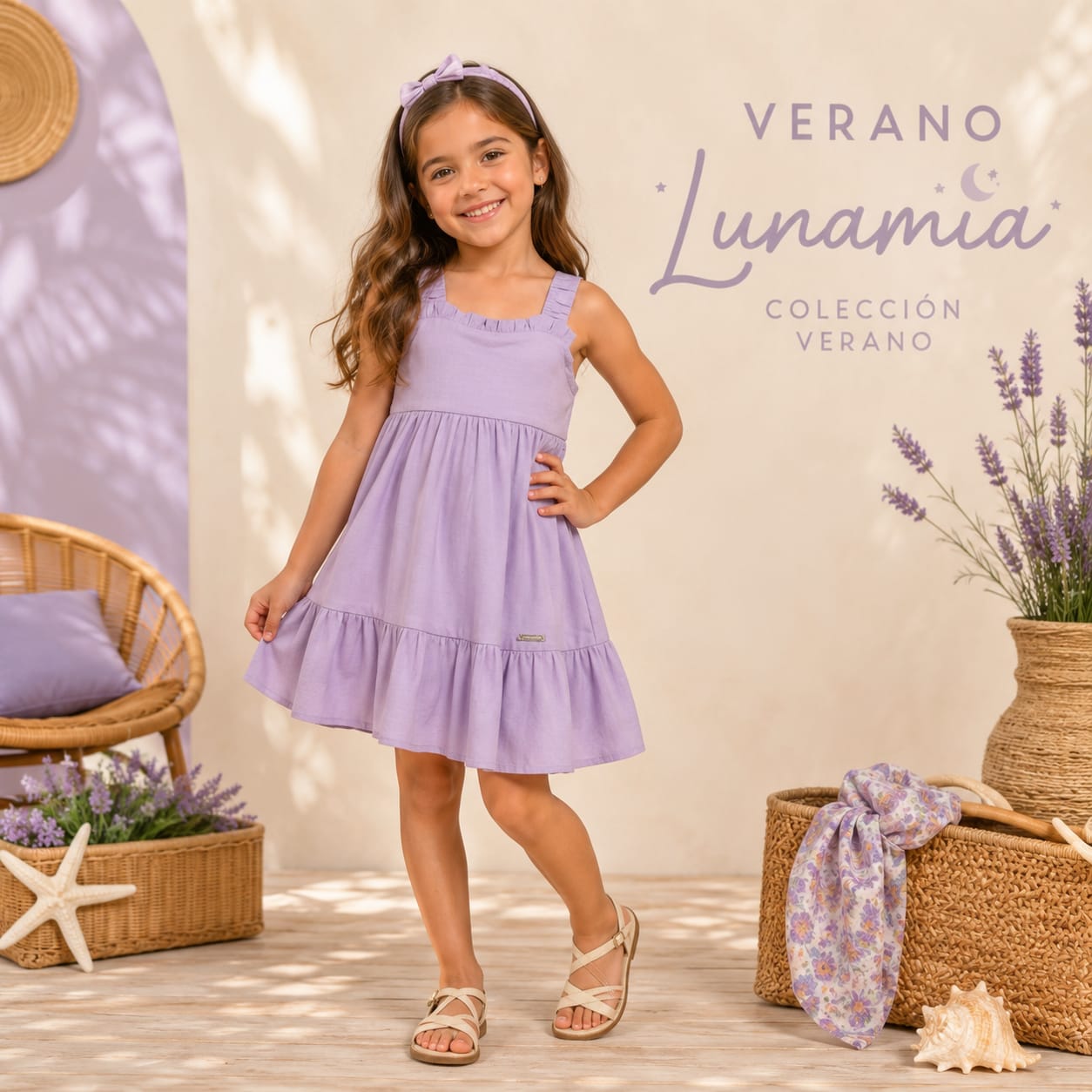 Vestido niña - MUNDI BRANDILI
