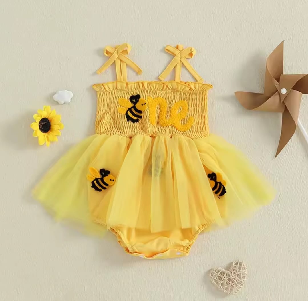 Enterizo niña - ABEJA