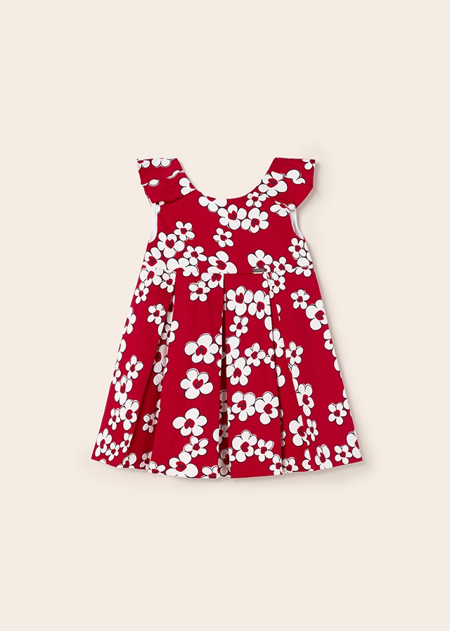 vestido  rojo niña - mayoral 