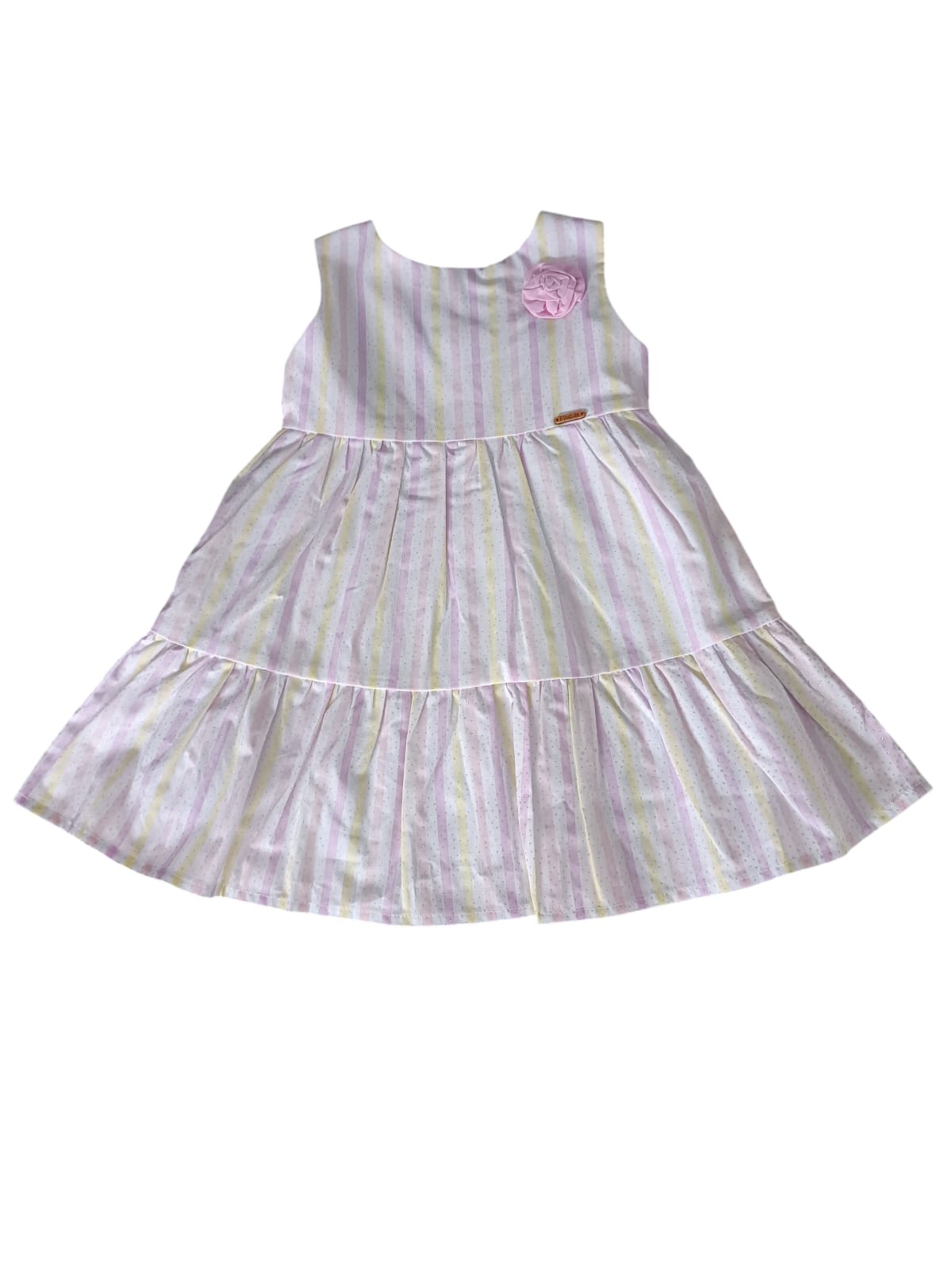 Vestido niña rosado - PLOQUIS