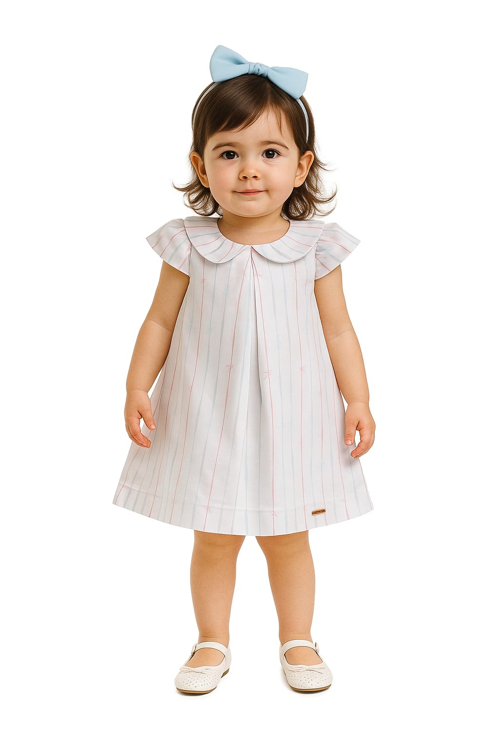 Vestido niña rosado - PLOQUIS