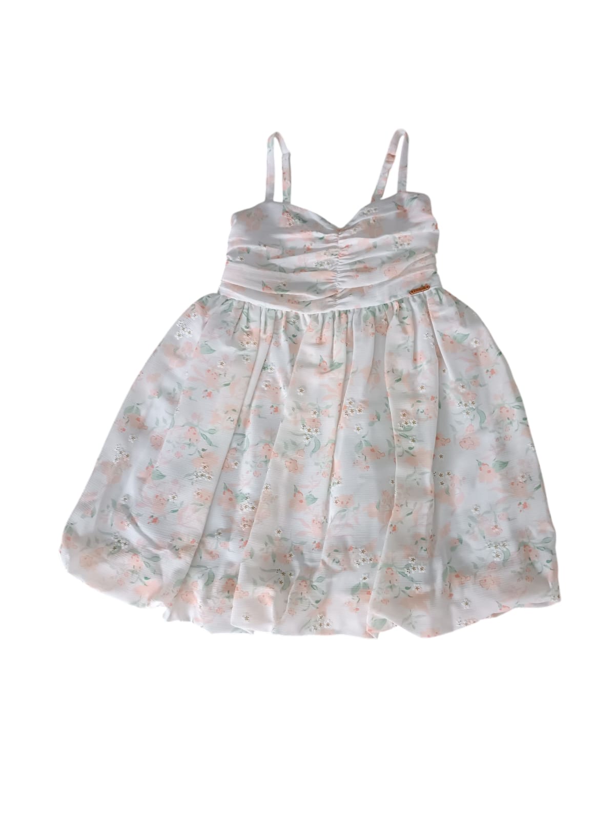 Vestido niña anaranjado - PLOQUIS