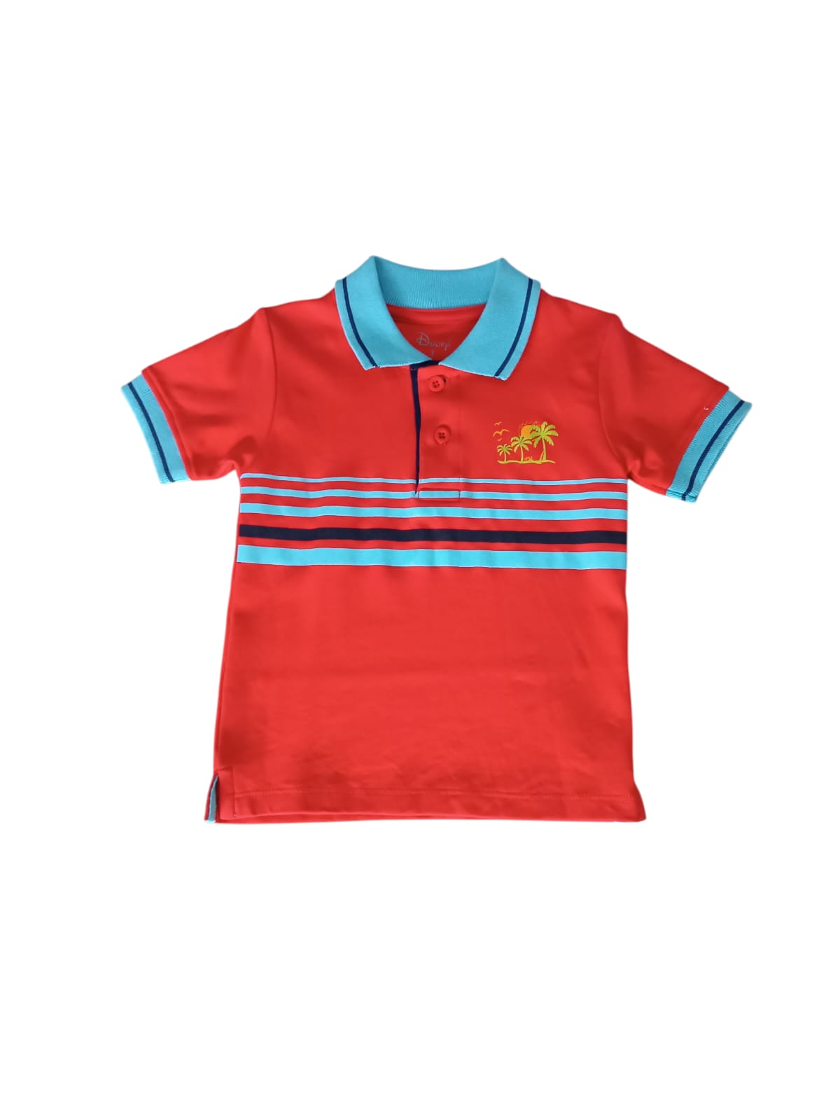 Polo niño rojo  -DOKI