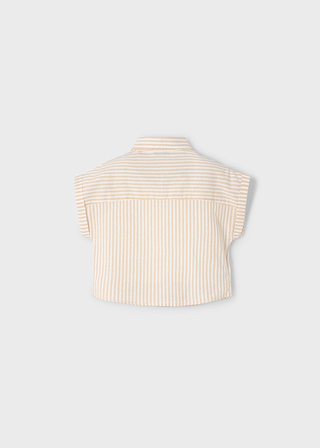 Blusa niña beige - Mayoral