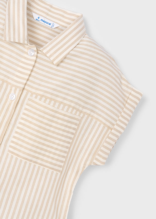 Blusa niña beige - Mayoral