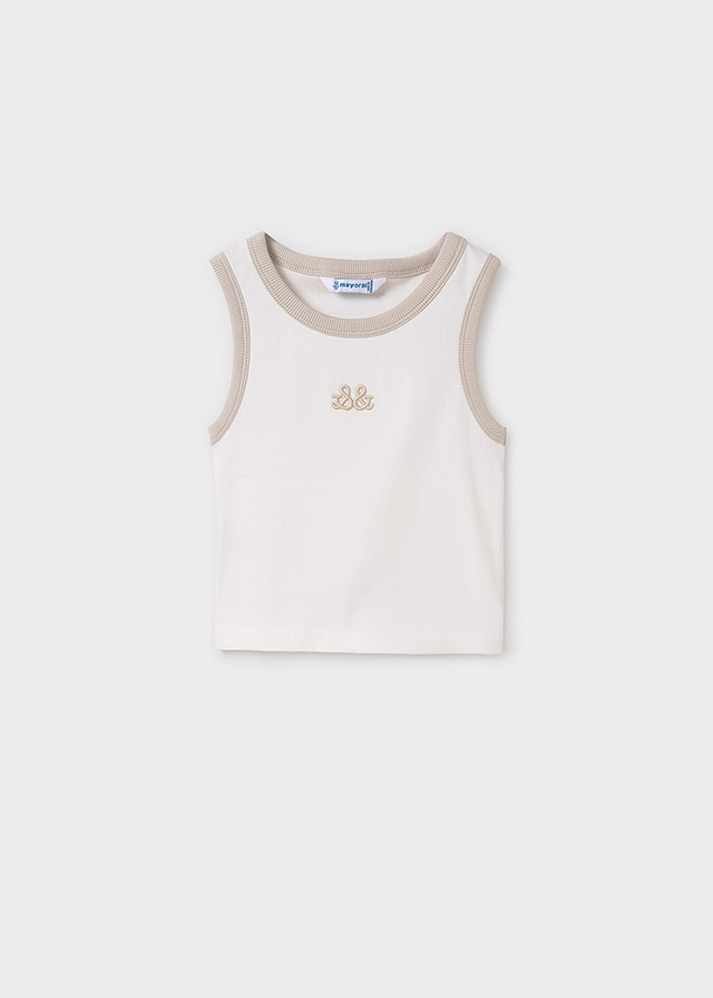Blusa niña crudo  - MAYORAL