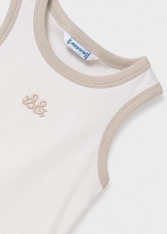 Blusa niña crudo  - MAYORAL