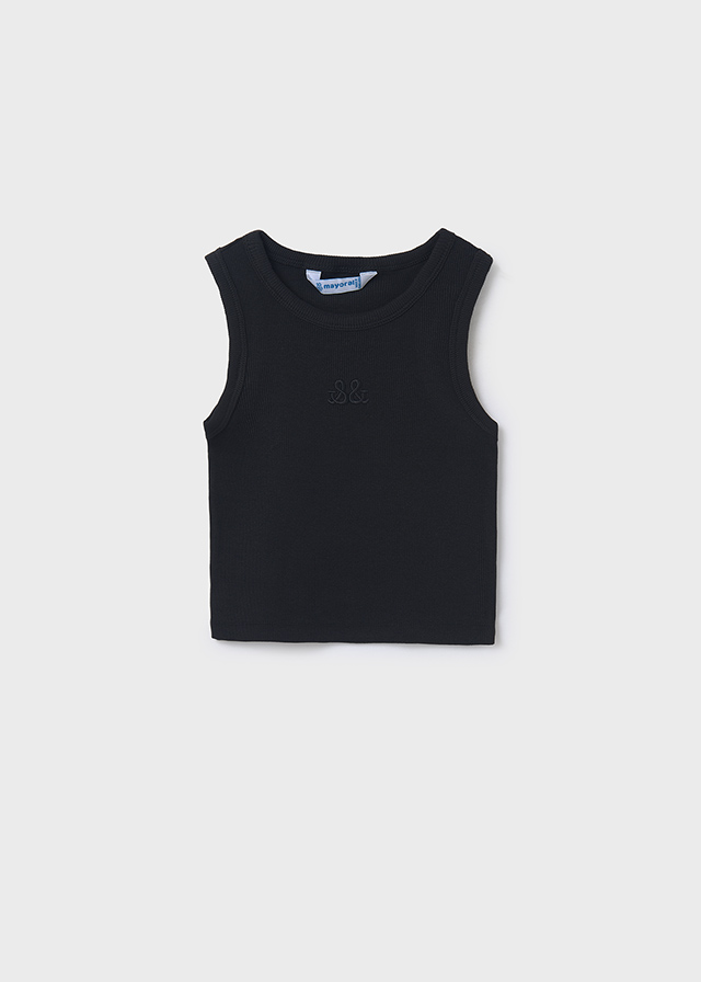 Blusa niña negro - MAYORAL