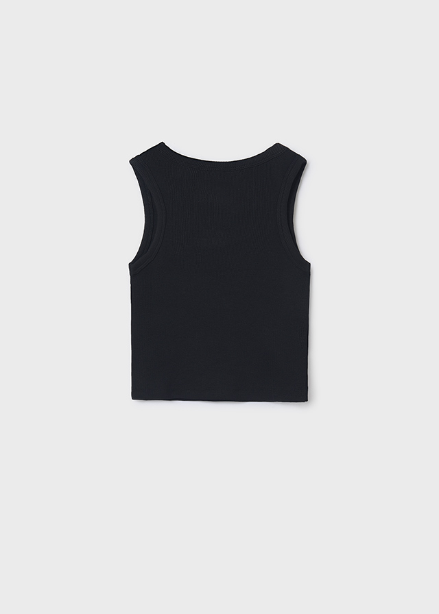Blusa niña negro - MAYORAL