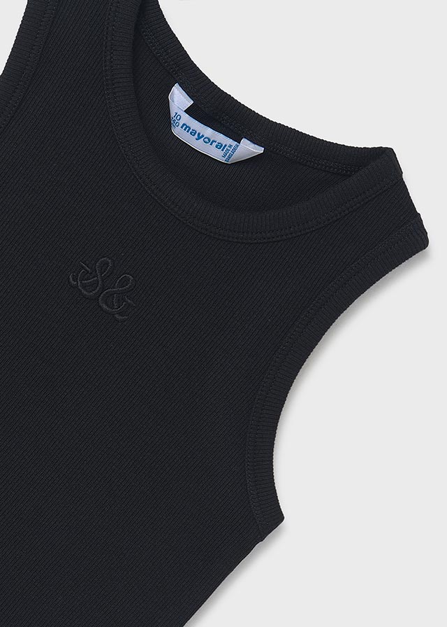 Blusa niña negro - MAYORAL