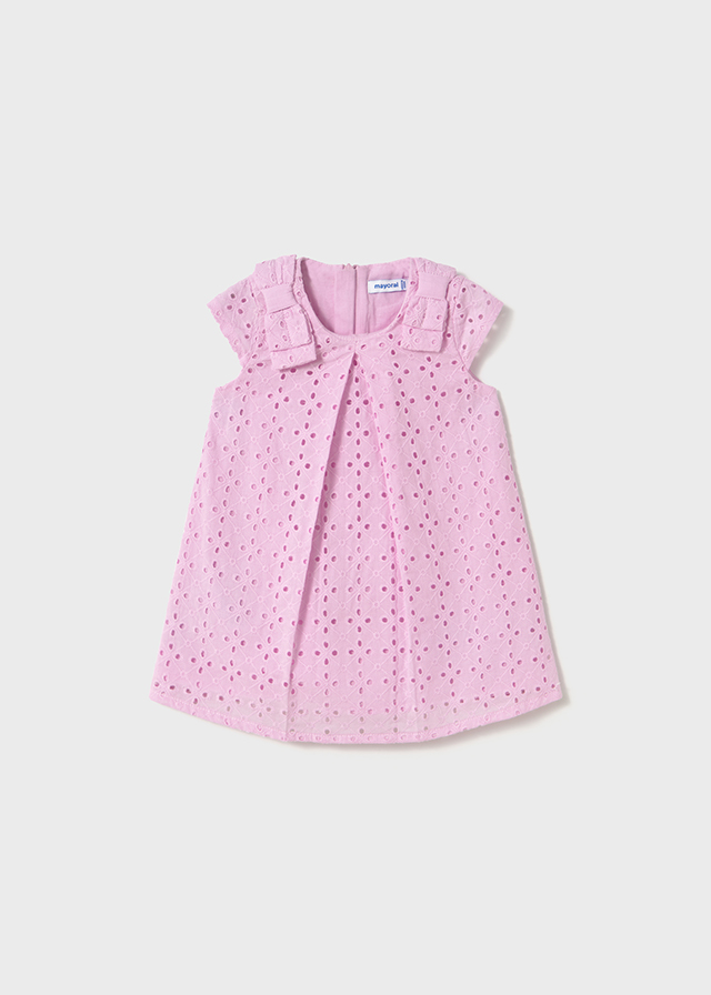 Vestido niña malva - MAYORAL 