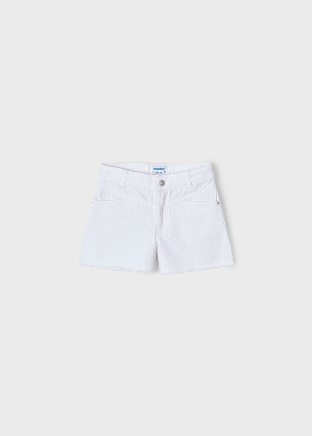 Short niña blanco - MAYORAL 
