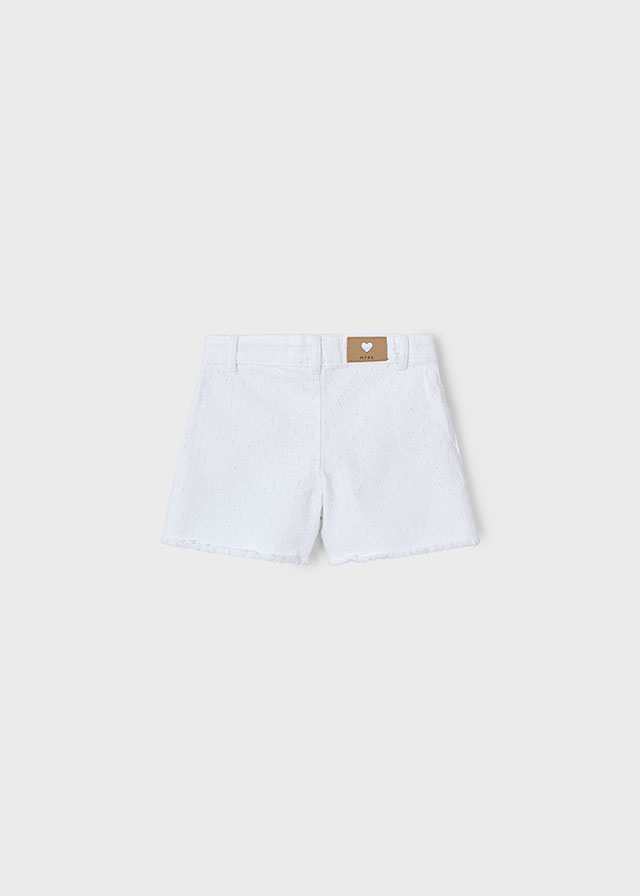 Short niña blanco - MAYORAL 