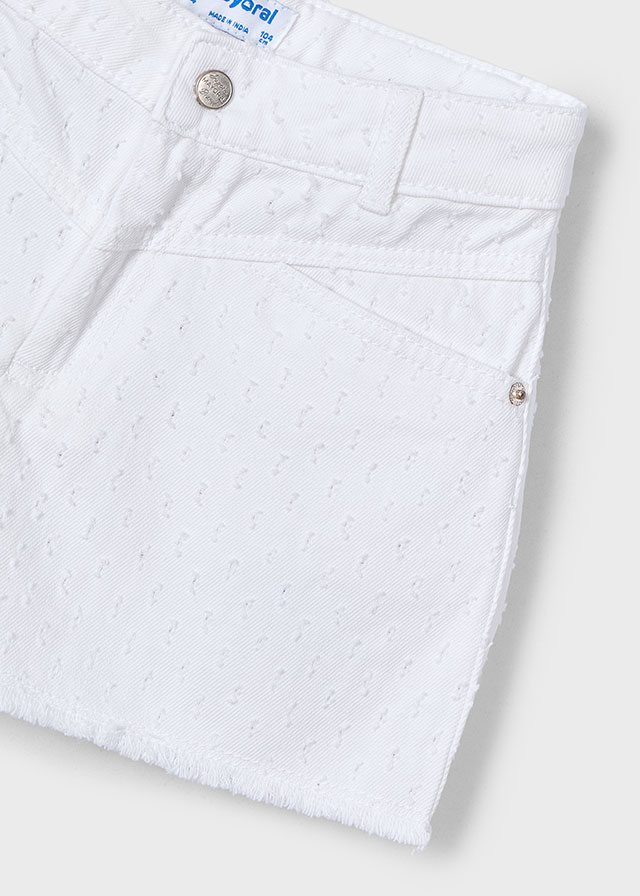 Short niña blanco - MAYORAL 
