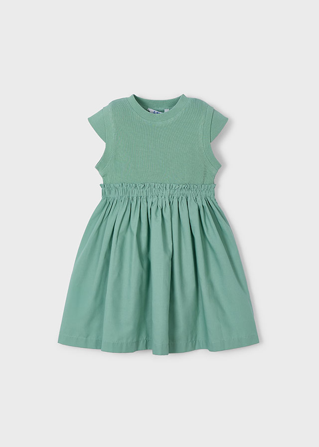 Vestido niña menta - MAYORAL