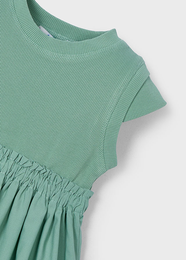Vestido niña menta - MAYORAL
