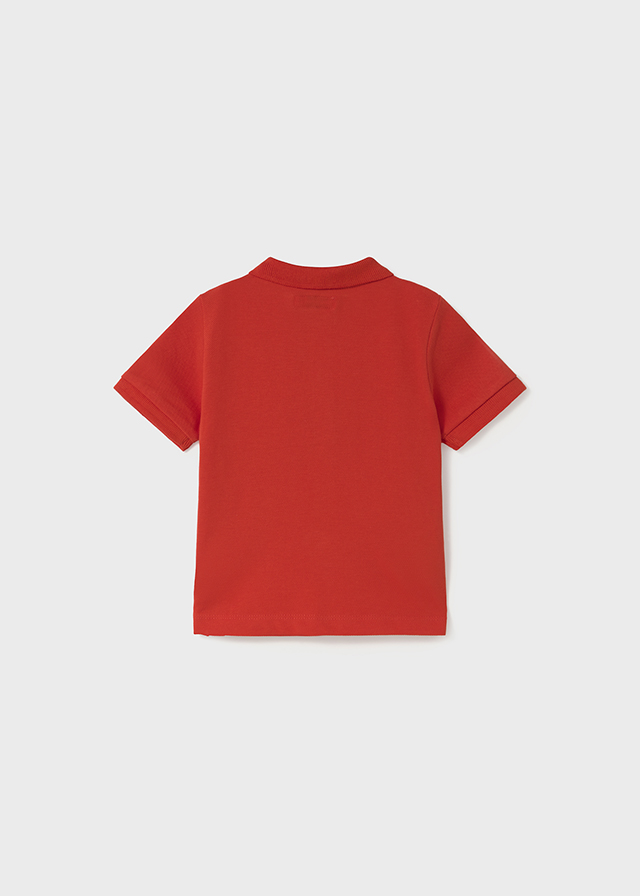 Polo niño camisero rojo- MAYORAL