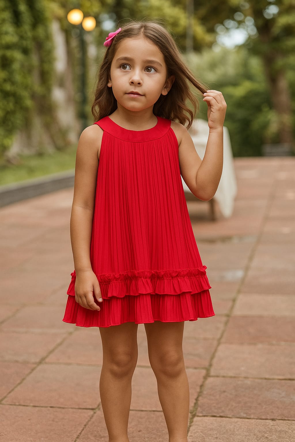 Vestido rojo -MAYORAL 