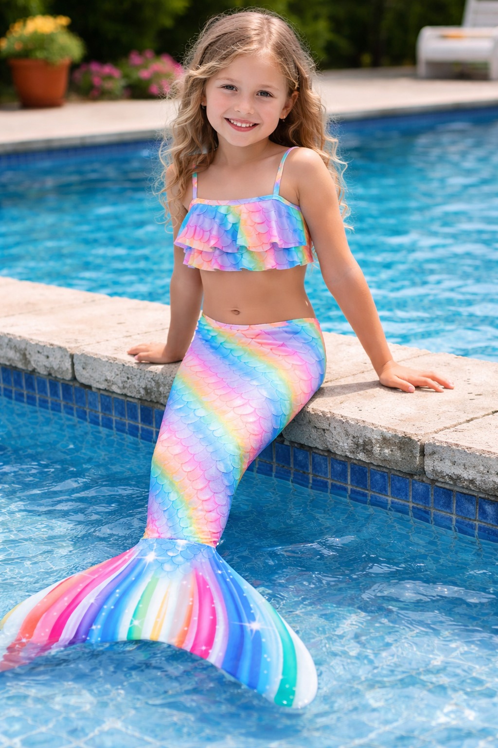 Ropa de baño niña -SIRENA