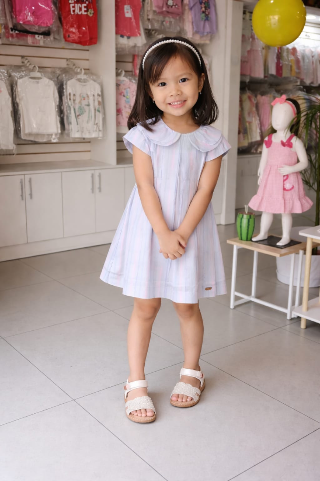 Vestido niña lila - PLOQUIS