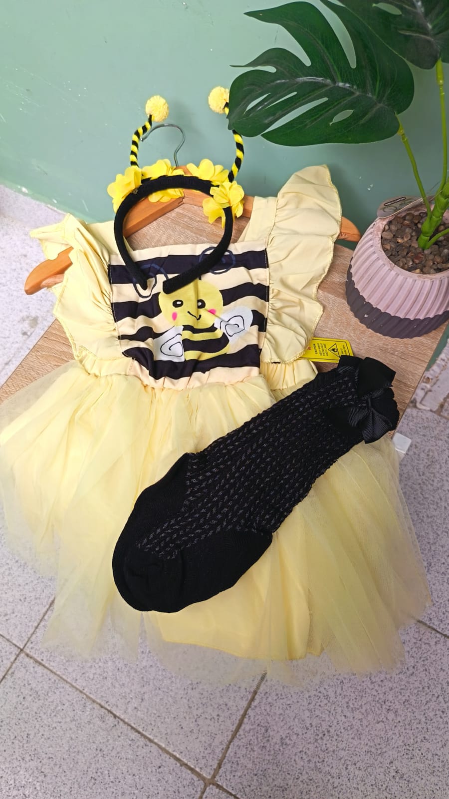 vestido abejita