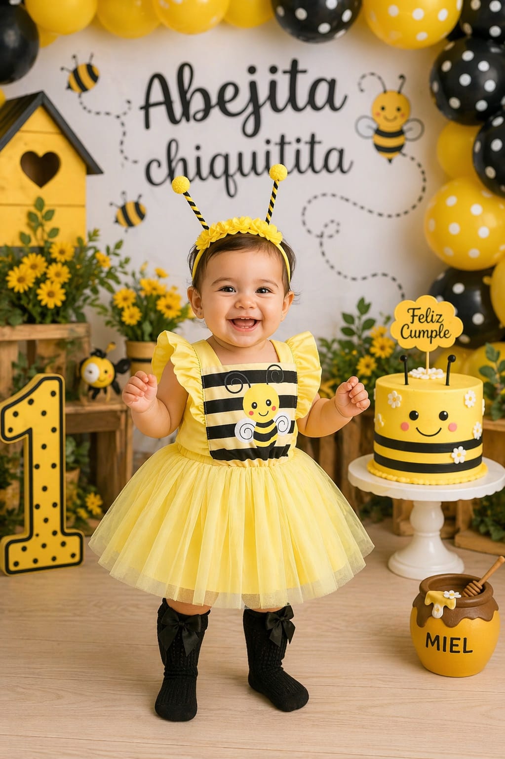 vestido abejita