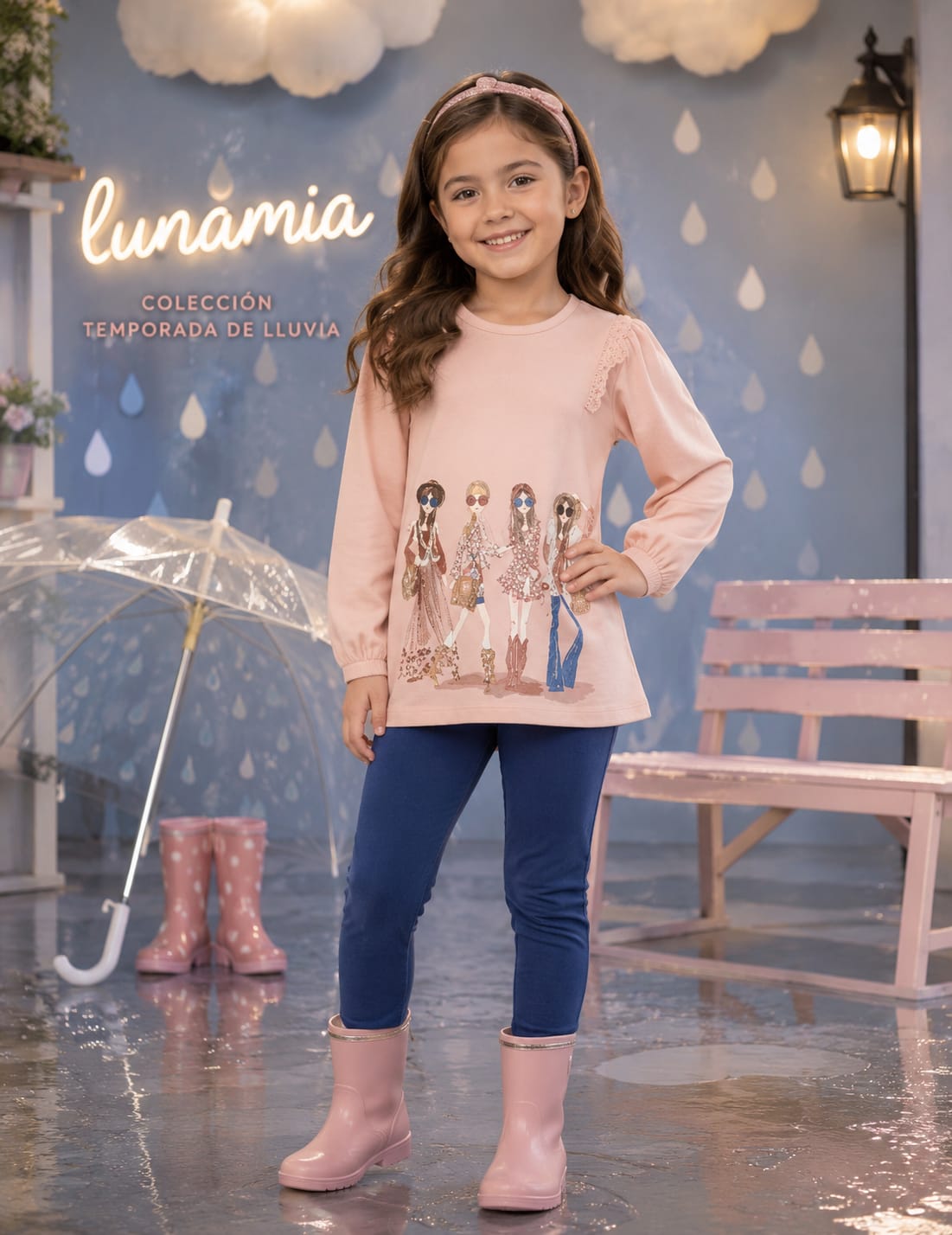conjunto niña - mayoral