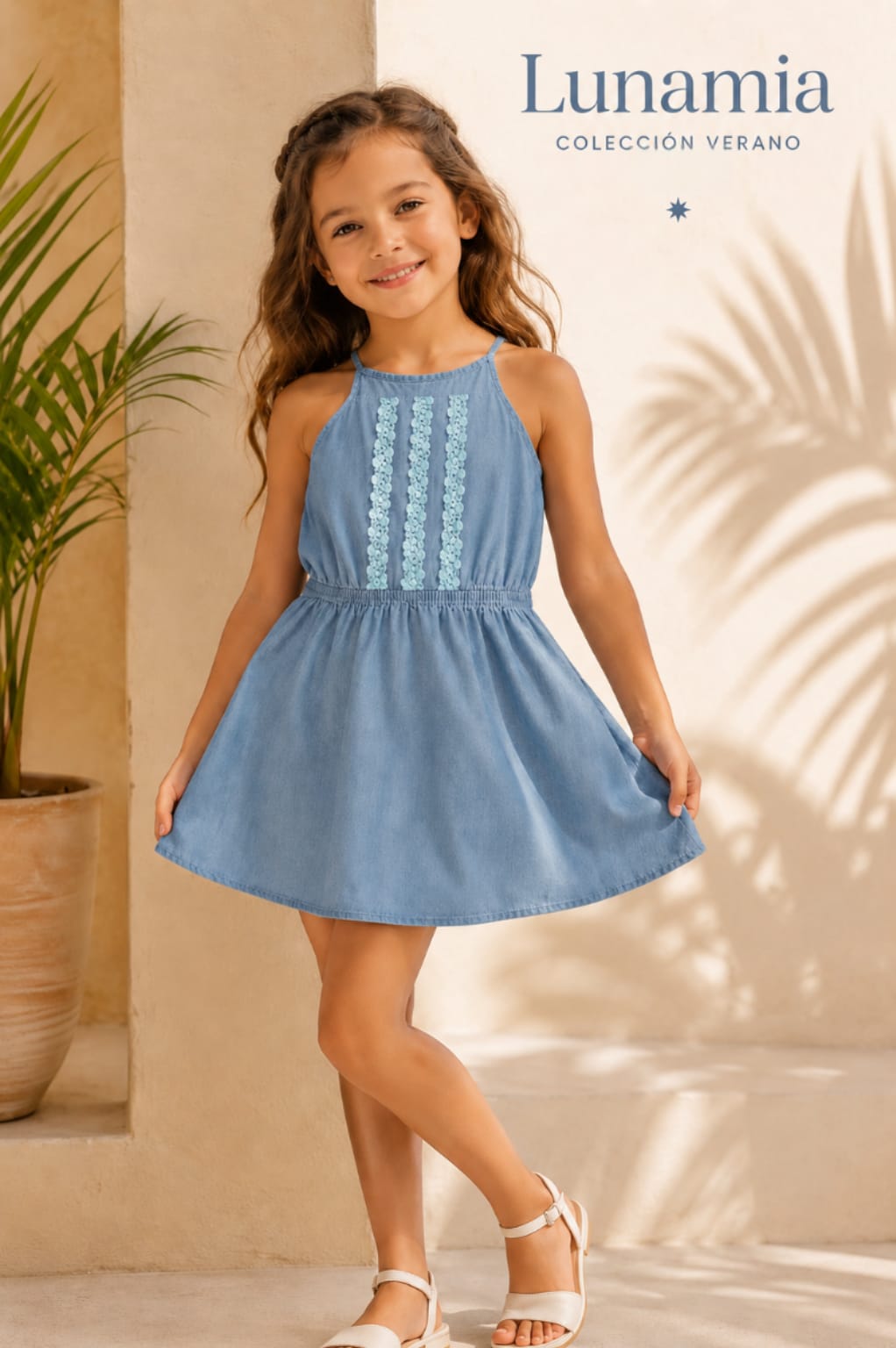 vestido niña - PILLIN